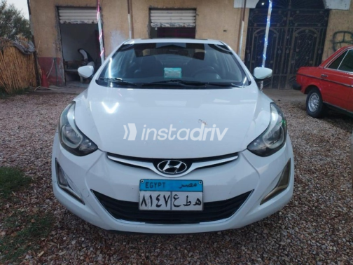 Hyundai Elantra MD 2016 White Automatic Used for Sale in 6 October - 4