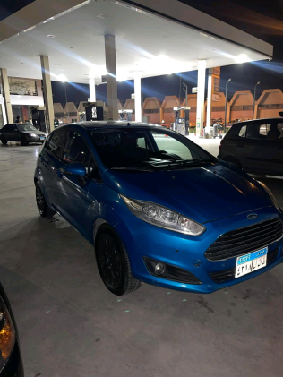 Ford Fiesta 2015 Blue Automatic Used for Sale in Greater Cairo ( Cairo + Giza)