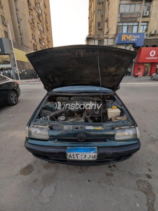 سكودا فيليشيا 1997 أخضر غامق أوتوماتيك مستعملة للبيع في شبرا - 5