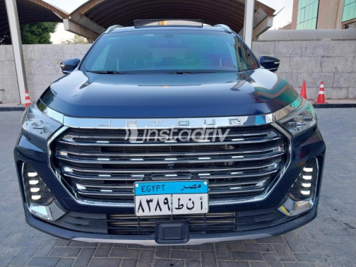 Jetour X90 2024 Dark Blue Automatic Used for Sale in Maadi - 1
