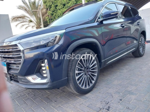 Jetour X90 2024 Dark Blue Automatic Used for Sale in Maadi - 3