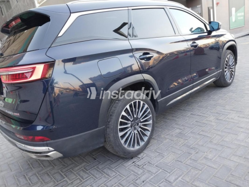 Jetour X90 2024 Dark Blue Automatic Used for Sale in Maadi - 4