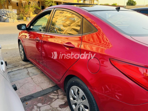 Hyundai Accent RB 2016 Red Automatic Used for Sale in Nasr city - 7