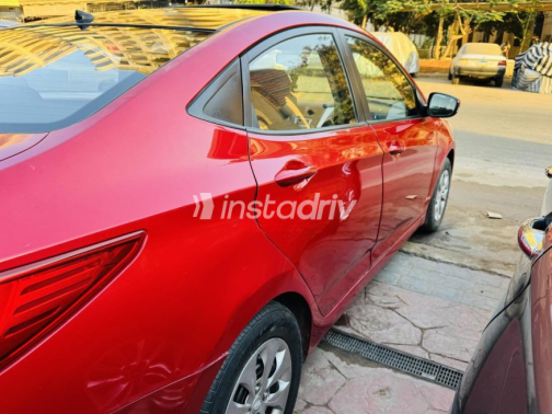 Hyundai Accent RB 2016 Red Automatic Used for Sale in Nasr city - 8