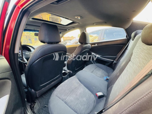 Hyundai Accent RB 2016 Red Automatic Used for Sale in Nasr city - 10