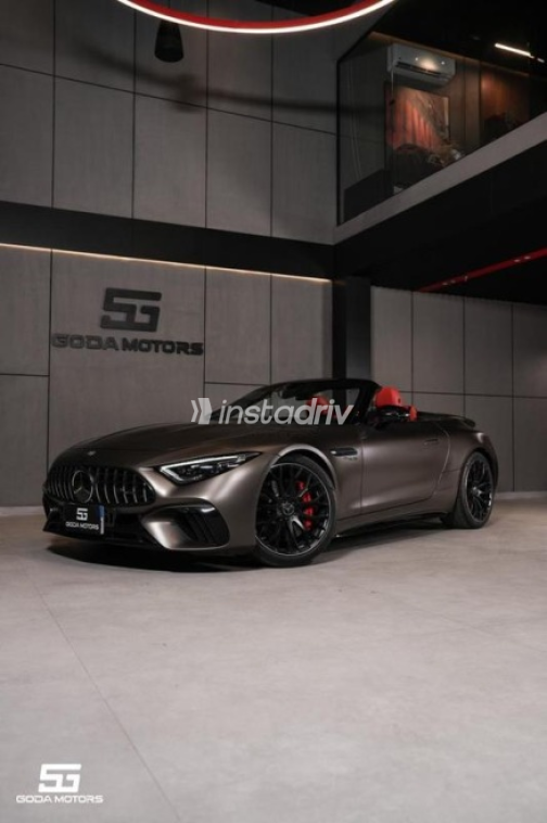 مرسيدس SL Roadster 2024 أبيض أوتوماتيك مستعملة للبيع في القاهرة - 1