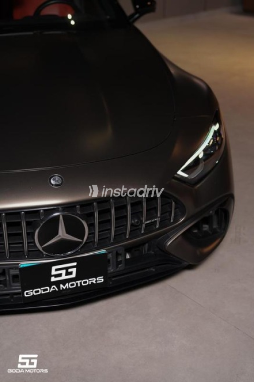 مرسيدس SL Roadster 2024 أبيض أوتوماتيك مستعملة للبيع في القاهرة - 2