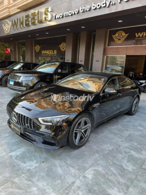 Mercedes GT 43 2021 Black Automatic Used for Sale in Cairo - 1