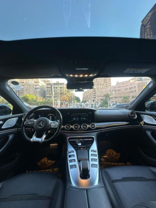 Mercedes GT 43 2021 Black Automatic Used for Sale in Cairo - 3