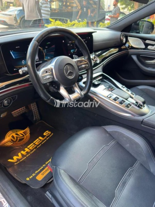 Mercedes GT 43 2021 Black Automatic Used for Sale in Cairo - 6