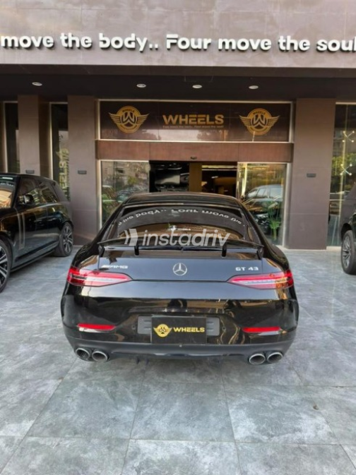 Mercedes GT 43 2021 Black Automatic Used for Sale in Cairo - 8