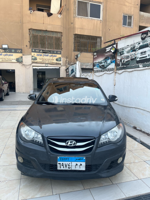 Hyundai Elantra HD 2017 Dark Gray Automatic Used for Sale in Greater Cairo ( Cairo + Giza) - 6