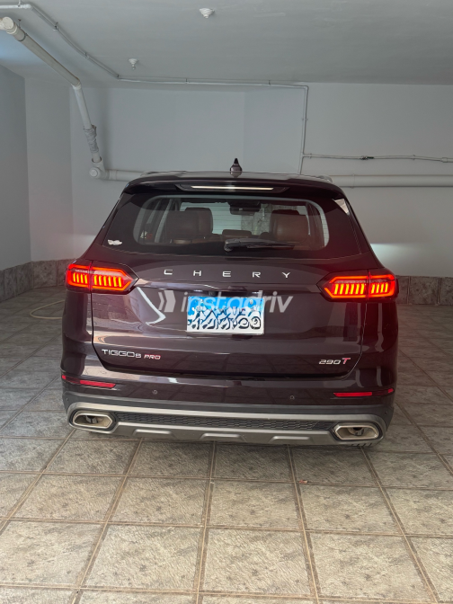 Chery Tiggo 8 Pro 2023 Purple Automatic Used for Sale in Greater Cairo ( Cairo + Giza) - 3
