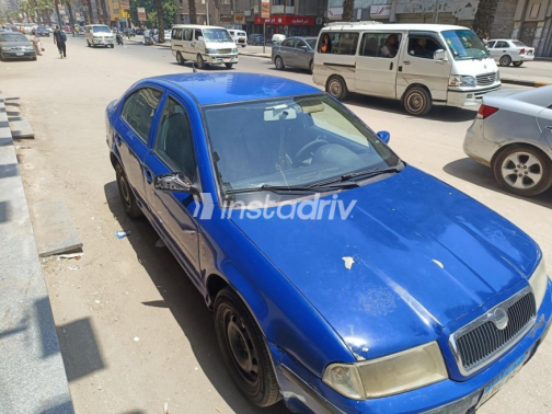 Skoda Octavia 2003 Blue Automatic Used for Sale in Giza - 9