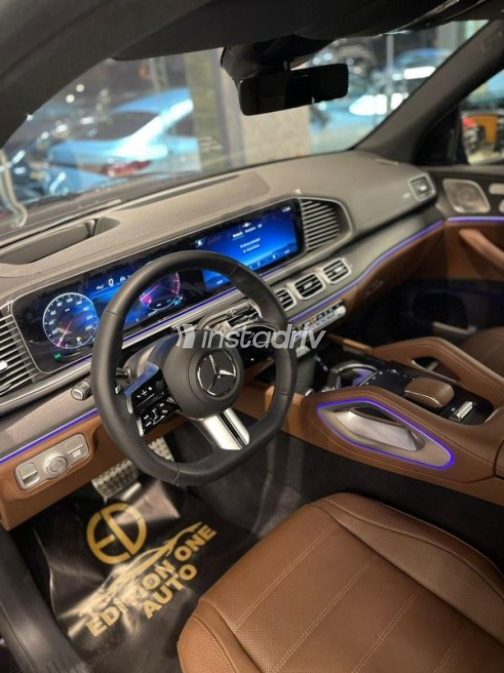 مرسيدس GLS 2025 أسود أوتوماتيك مستعملة للبيع في مدينة الشيخ زايد - 7