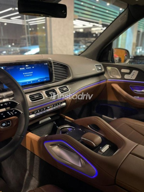 مرسيدس GLS 2025 أسود أوتوماتيك مستعملة للبيع في مدينة الشيخ زايد - 9