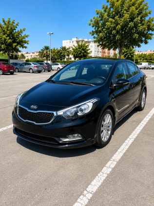 Kia Cerato 2015 Black Automatic Used for Sale in Greater Cairo ( Cairo + Giza)