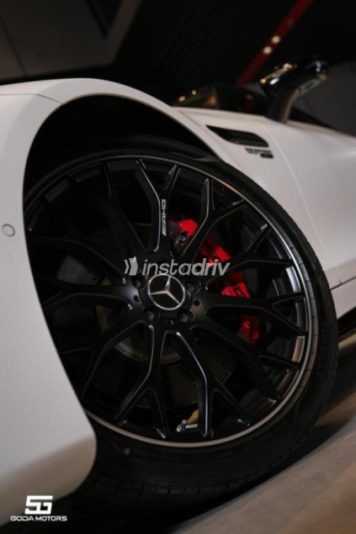 مرسيدس SL Roadster 2024 أبيض أوتوماتيك مستعملة للبيع في القاهرة - 5