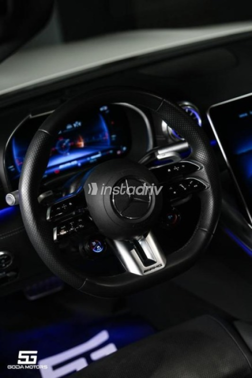 مرسيدس SL Roadster 2024 أبيض أوتوماتيك مستعملة للبيع في القاهرة - 9