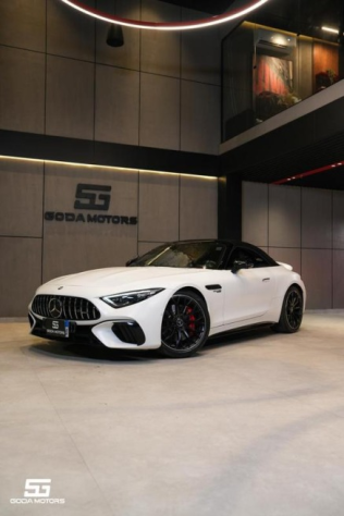 مرسيدس SL Roadster 2024 أبيض أوتوماتيك مستعملة للبيع في القاهرة