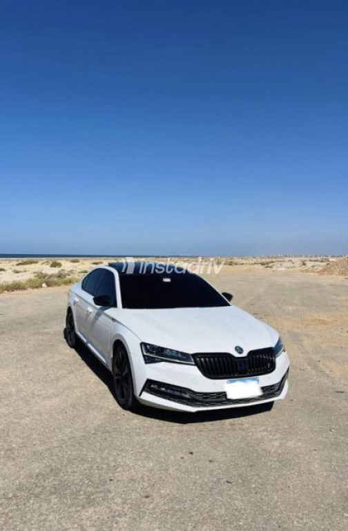 Skoda Superb 2021 White Automatic Used for Sale in Greater Cairo ( Cairo + Giza) - 2