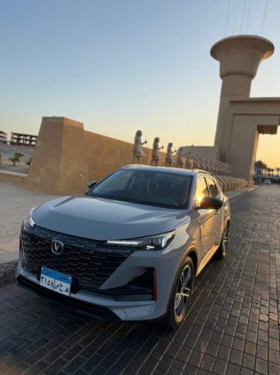 Changan CS 55 2025 White Automatic Used for Sale in Hurghada