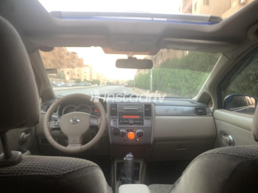 Nissan Tiida 2011 Blue Automatic Used for Sale in 6 October - 3