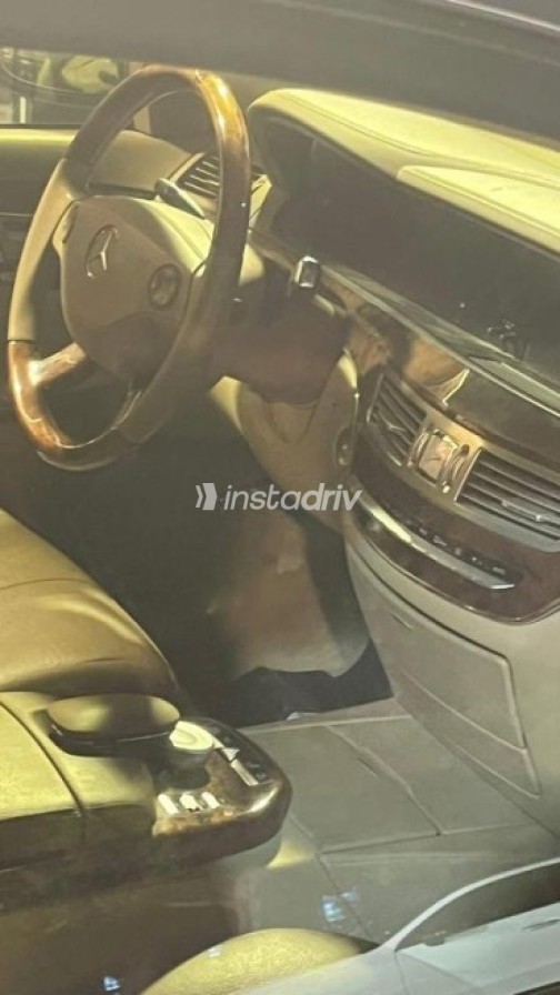 مرسيدس S 500 2008 أحمر أوتوماتيك مستعملة للبيع في القاهرة - 2