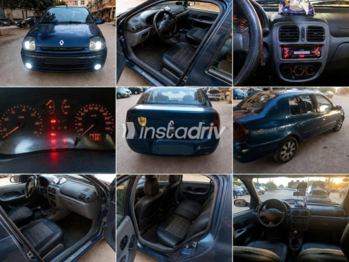 Renault Clio 2002 Blue Automatic Used for Sale in Helwan - 1