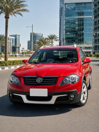 Brilliance Cross 2015 Dark Red Automatic Used for Sale in Sheraton