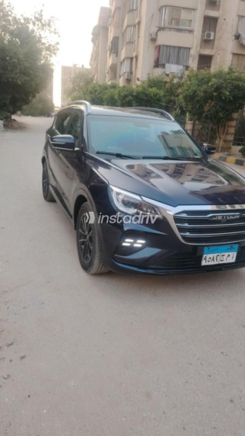 Jetour X70 2021 Dark Blue Automatic Used for Sale in Cairo - 1
