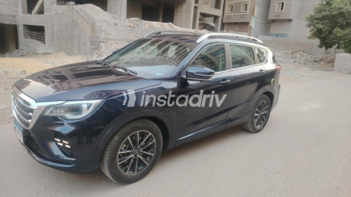 Jetour X70 2021 Dark Blue Automatic Used for Sale in Cairo - 5