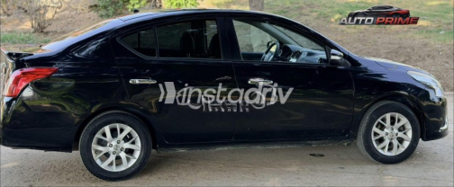 Nissan Sunny 2021 Black Automatic Used for Sale in Cairo - 2