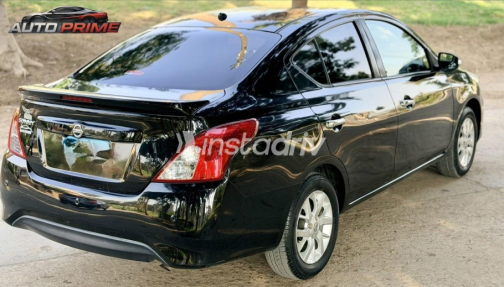 Nissan Sunny 2021 Black Automatic Used for Sale in Cairo - 6