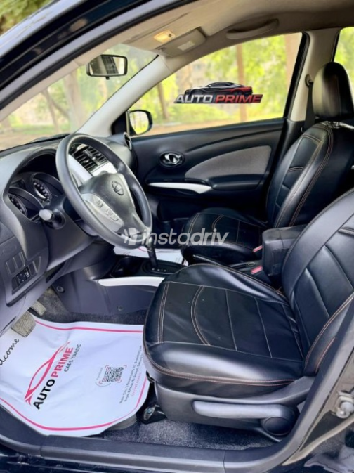 Nissan Sunny 2021 Black Automatic Used for Sale in Cairo - 7