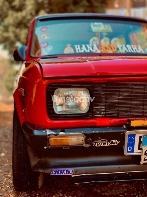 Fiat 1100 1984 Red Automatic Used for Sale in Greater Cairo ( Cairo + Giza) - 2