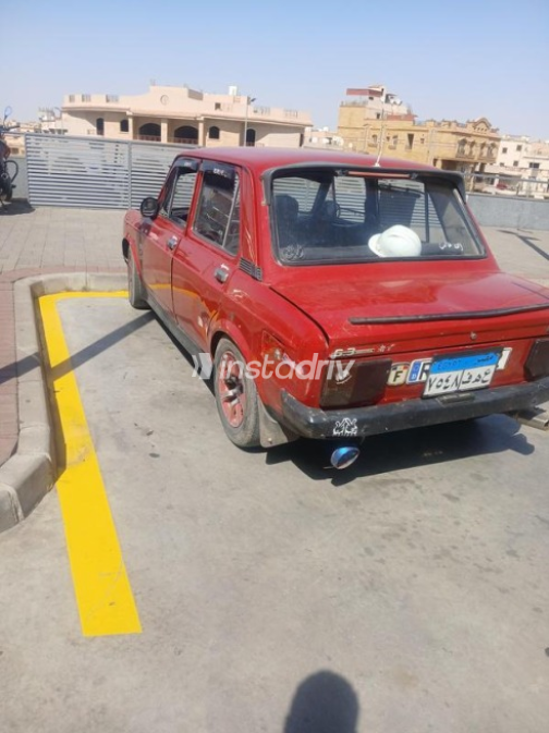 Fiat 1100 1984 Red Automatic Used for Sale in Greater Cairo ( Cairo + Giza) - 3