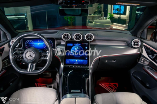 مرسيدس GLC 300 2025 أحمر أوتوماتيك مستعملة للبيع في القاهرة الكبرى ( القاهرة - الجيزة) - 6