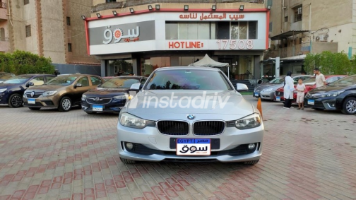 بي ام دبليو 316 2013 فضي أوتوماتيك مستعملة للبيع في القاهرة - 1