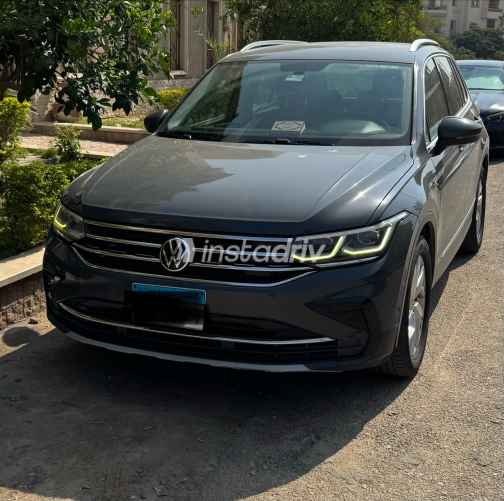 Volkswagen Tiguan 2021 Blue Automatic Used for Sale in Greater Cairo ( Cairo + Giza) - 1