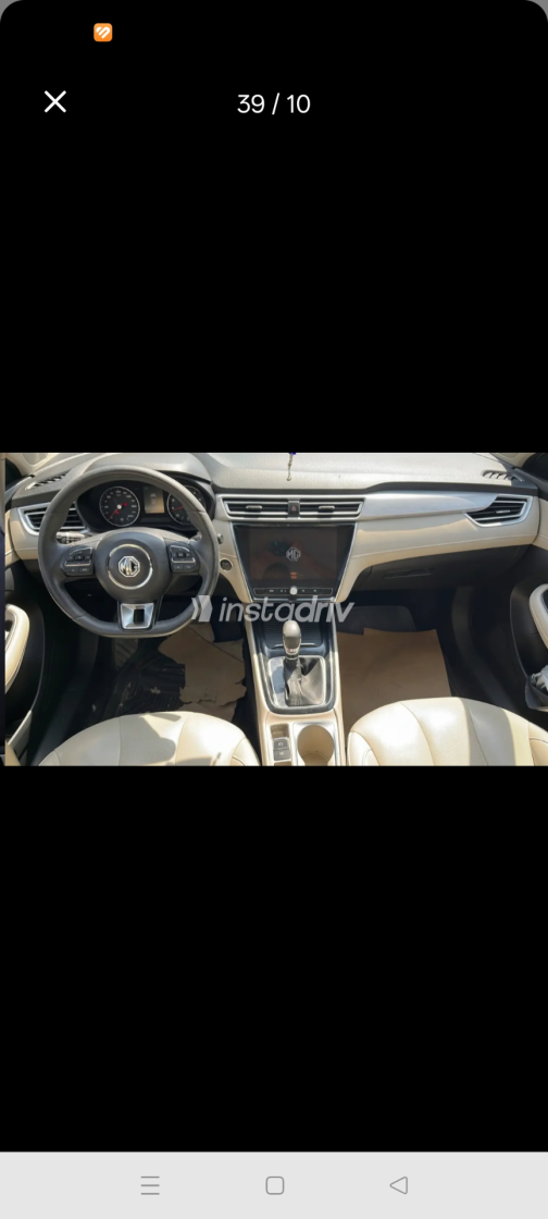 MG 5 2021 White Automatic Used for Sale in Greater Cairo ( Cairo + Giza) - 3