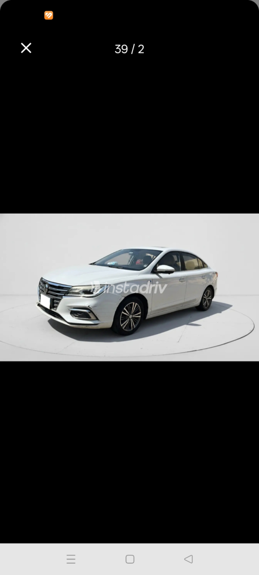 MG 5 2021 White Automatic Used for Sale in Greater Cairo ( Cairo + Giza) - 4