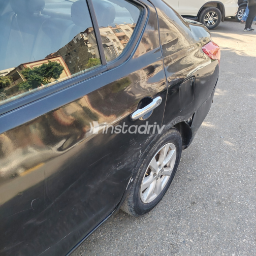 Nissan Sunny 2015 Black Automatic Used for Sale in Greater Cairo ( Cairo + Giza) - 1