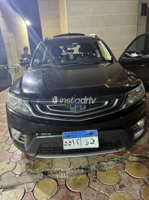 جيلي EX7 2019 أسود أوتوماتيك مستعملة للبيع في القاهرة - 1