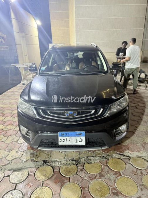 جيلي EX7 2019 أسود أوتوماتيك مستعملة للبيع في القاهرة - 6