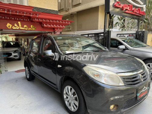 رينو سانديرو 2014 رمادي أوتوماتيك مستعملة للبيع في مصر الجديدة - 3