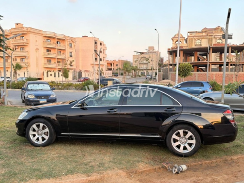 مرسيدس S 350 2009 أسود أوتوماتيك مستعملة للبيع في مدينة الشيخ زايد - 3