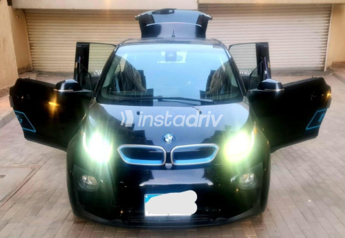 بي ام دبليو I3 2016 أسود أوتوماتيك مستعملة للبيع في القاهرة - 3