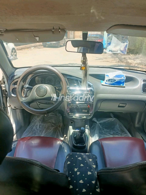 Daewoo Lanos 2 2012 White Manual Used for Sale in Greater Cairo ( Cairo + Giza) - 6