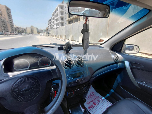 Chevrolet Aveo 2009 Gray Manual Used for Sale in Greater Cairo ( Cairo + Giza) - 7